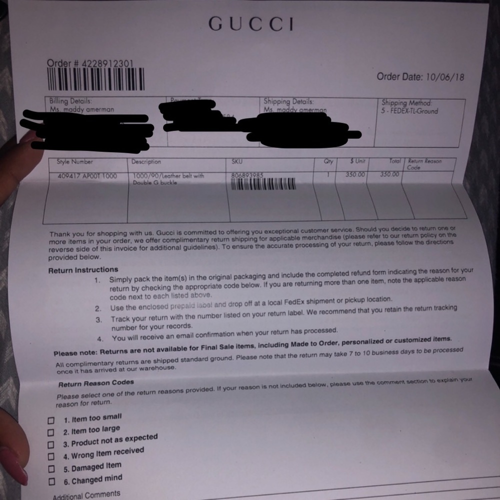 Gucci Belt - Picture 8 of 8